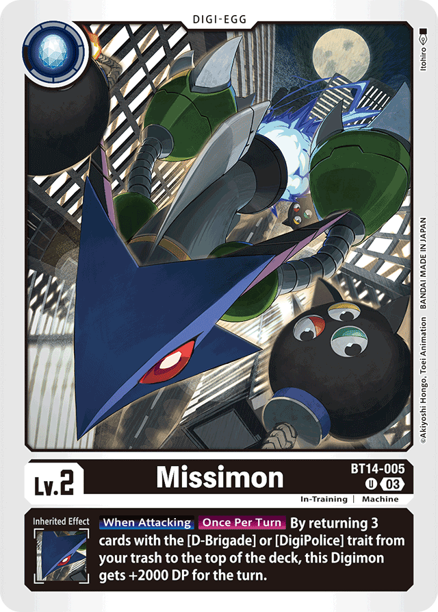 Missimon - Blast Ace - Uncommon - BT14-005 U