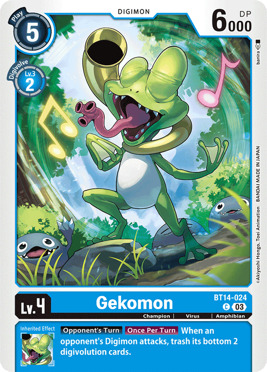Gekomon - Blast Ace - Common - BT14-024 C