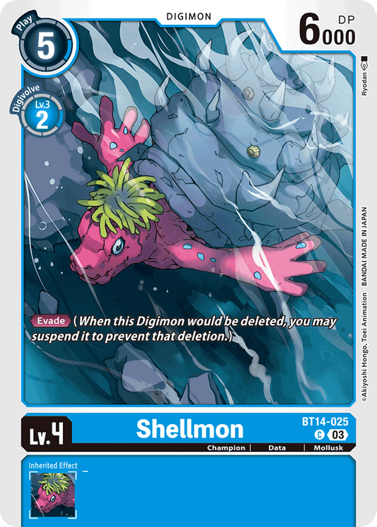 Shellmon - Blast Ace - Common - BT14-025 C