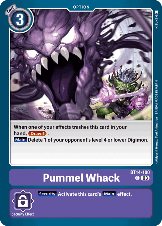 Pummel Whack - Blast Ace - Common - BT14-100 C