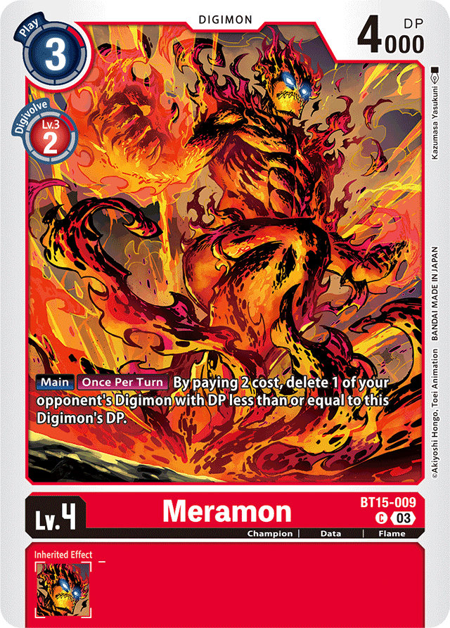 Meramon - Exceed Apocalypse - Common - BT15-009 C