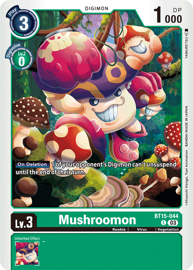 Mushroomon - Exceed Apocalypse - Common - BT15-044 C