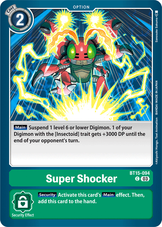 Super Shocker - Exceed Apocalypse - Common - BT15-094 C