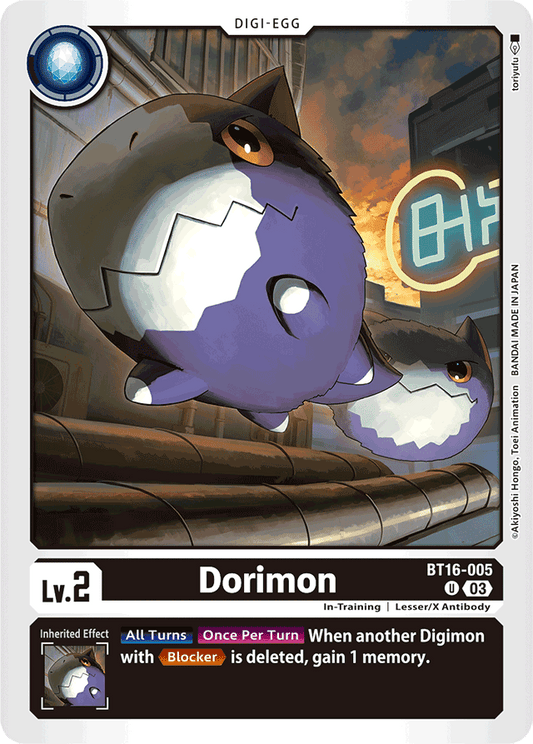 Dorimon - Beginning Observer - Uncommon - BT16-005 U