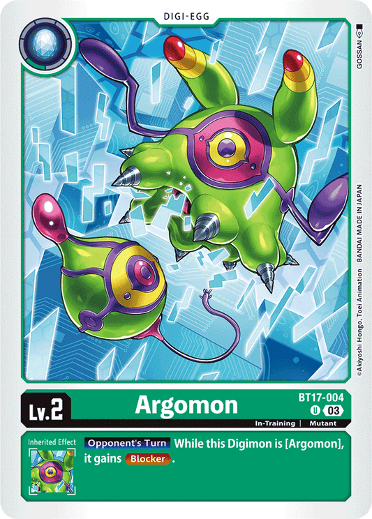 Argomon - BT17-004 - Secret Crisis - Uncommon - BT17-004 U