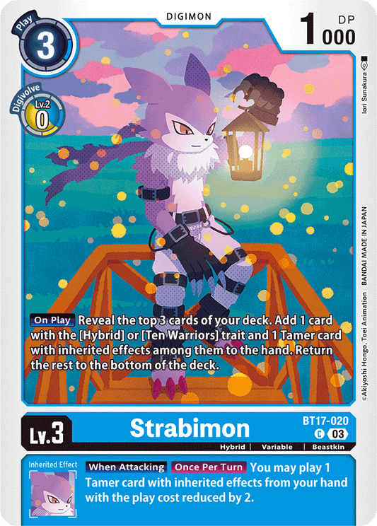 Strabimon - Secret Crisis - Common - BT17-020 C