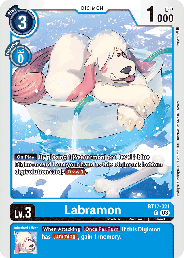 Labramon - Secret Crisis - Common - BT17-021 C