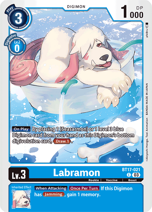 Labramon - Secret Crisis - Common - BT17-021 C