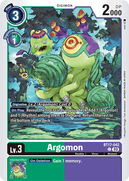 Argomon - BT17-042 - Secret Crisis - Common - BT17-042 C