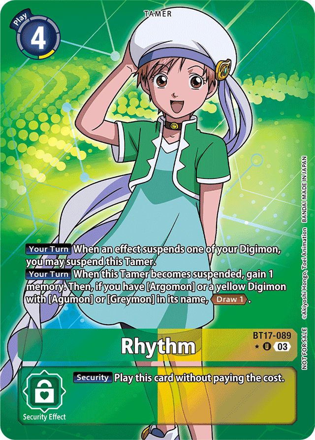 Rhythm (Box Promotion Pack: Secret Crisis) - Secret Crisis - Uncommon - BT17-089 U