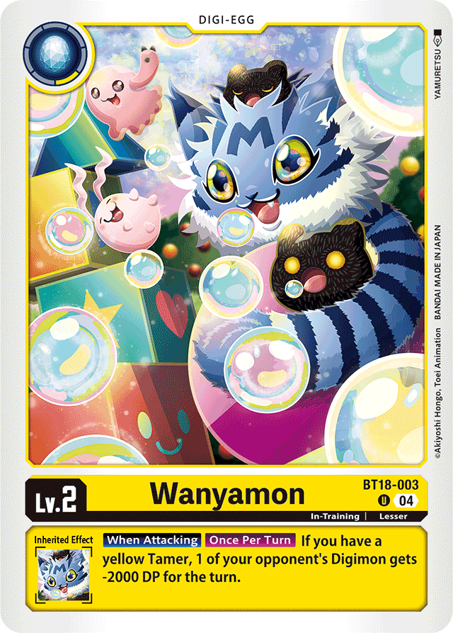 Wanyamon - Release Special Booster 2.0 - Uncommon - BT18-003 U