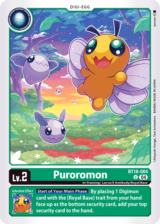 Puroromon - Release Special Booster 2.0 - Uncommon - BT18-004 U