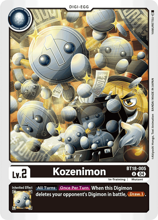 Kozenimon - Release Special Booster 2.0 - Uncommon - BT18-005 U