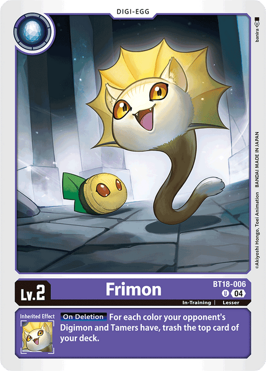 Frimon - Release Special Booster 2.0 - Uncommon - BT18-006 U