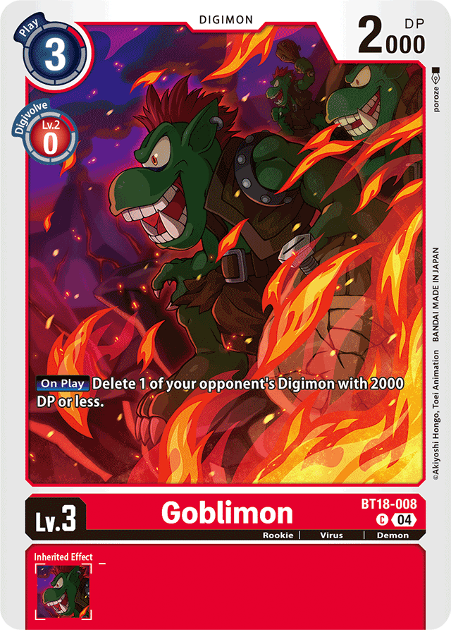 Goblimon - Release Special Booster 2.0 - Common - BT18-008 C