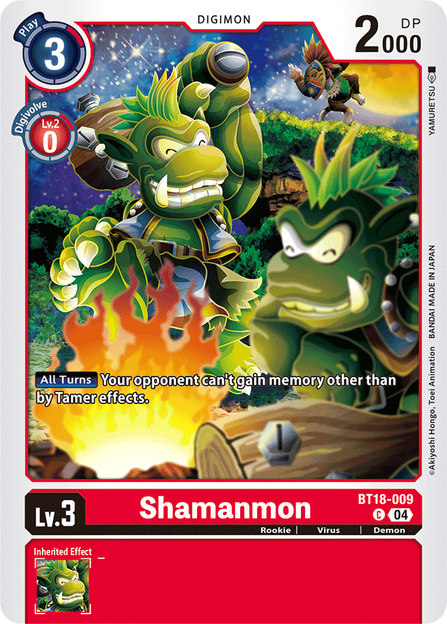 Shamanmon - Release Special Booster 2.0 - Common - BT18-009 C