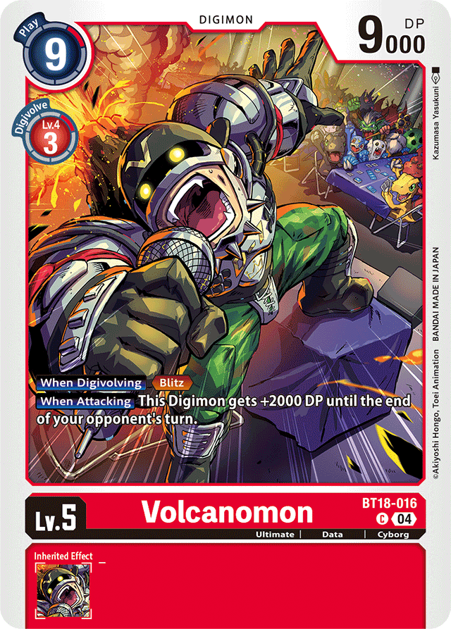 Volcanomon - Release Special Booster 2.0 - Common - BT18-016 C