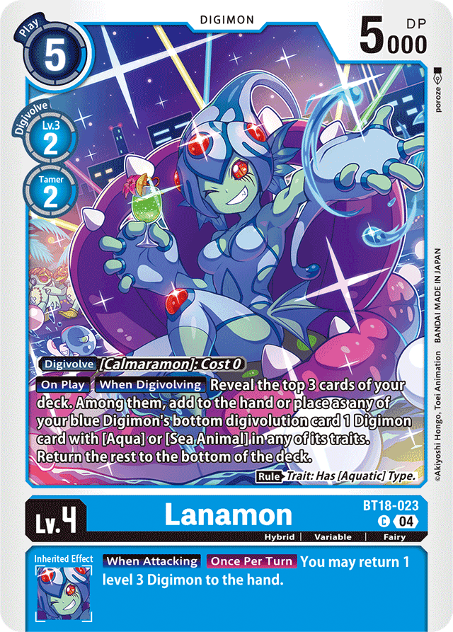 Lanamon - Release Special Booster 2.0 - Common - BT18-023 C