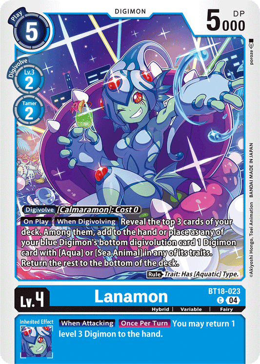 Lanamon - Release Special Booster 2.0 - Common - BT18-023 C