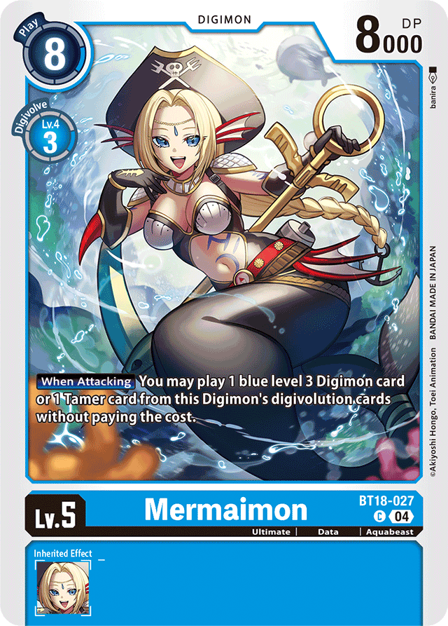 Mermaimon - Release Special Booster 2.0 - Common - BT18-027 C