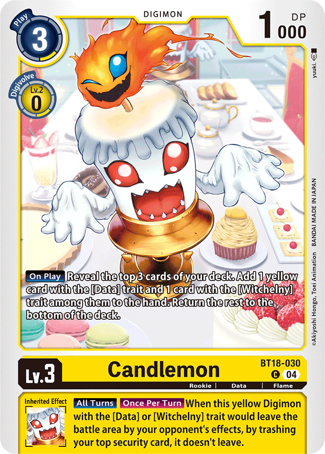 Candlemon - Release Special Booster 2.0 - Common - BT18-030 C