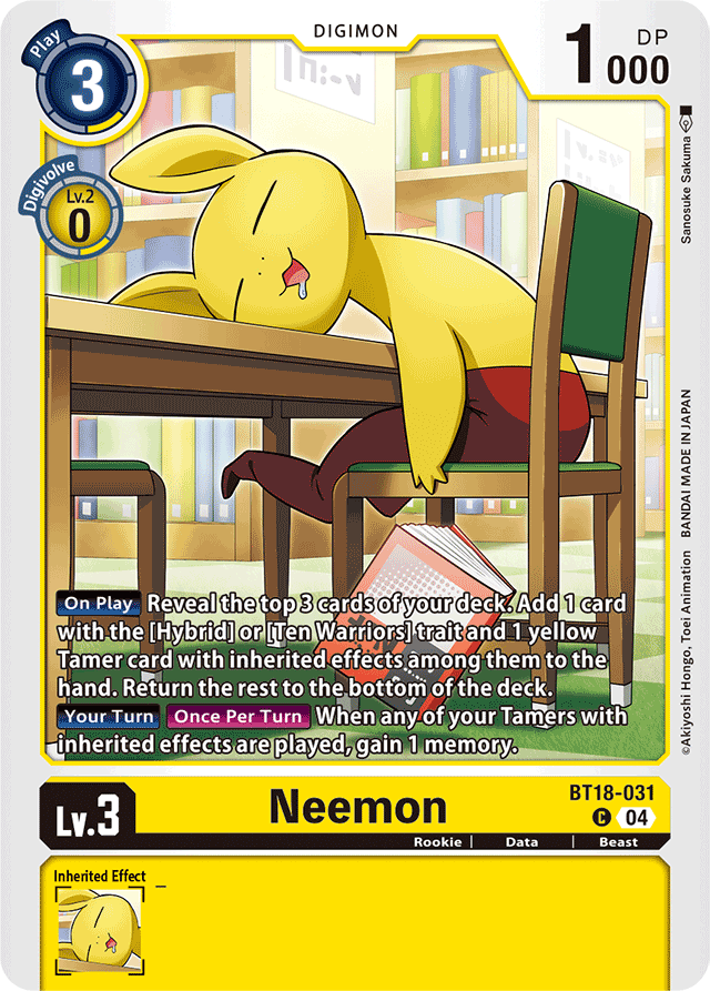 Neemon - Release Special Booster 2.0 - Common - BT18-031 C