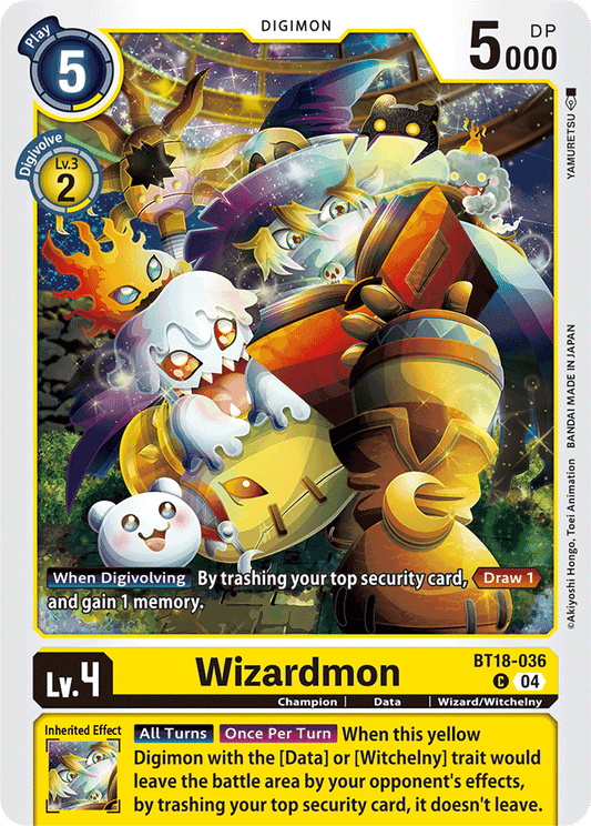 Wizardmon - Release Special Booster 2.0 - Common - BT18-036 C