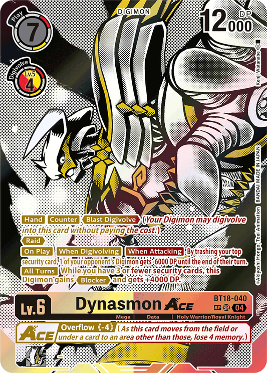 Dynasmon ACE (Textured) - Release Special Booster 2.0 - Special Rare - BT18-040 SR