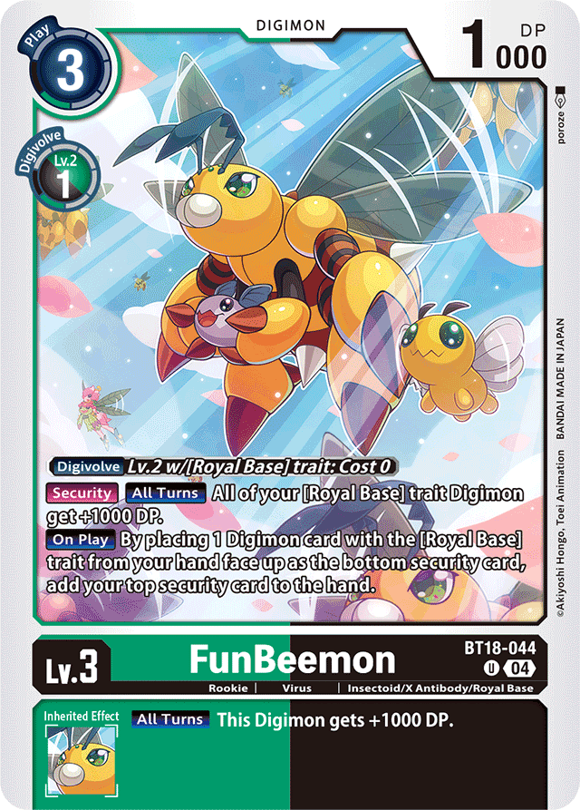 FunBeemon - BT18-044 - Release Special Booster 2.0 - Uncommon - BT18-044 U