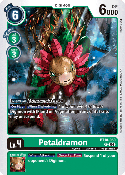 Petaldramon - Release Special Booster 2.0 - Common - BT18-050 C