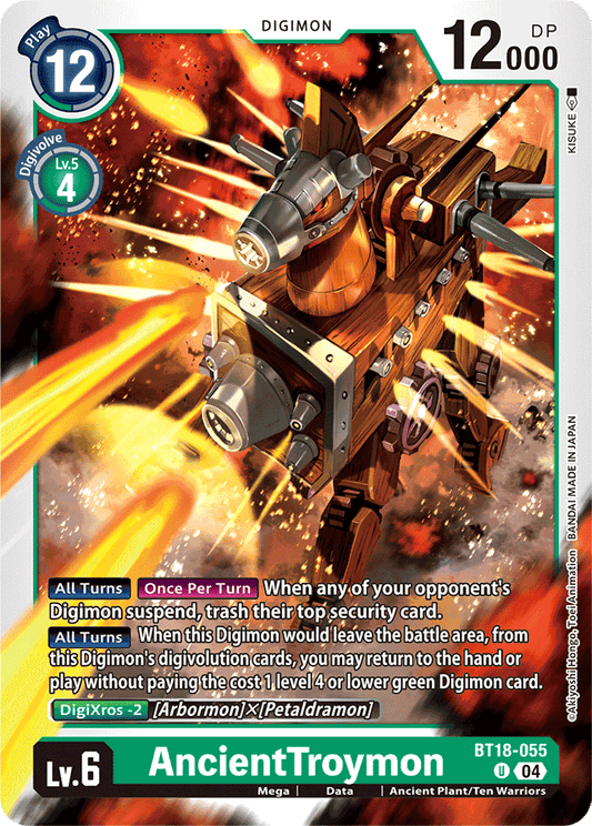 AncientTroymon - Release Special Booster 2.0 - Uncommon - BT18-055 U