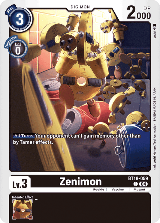 Zenimon - Release Special Booster 2.0 - Common - BT18-059 C