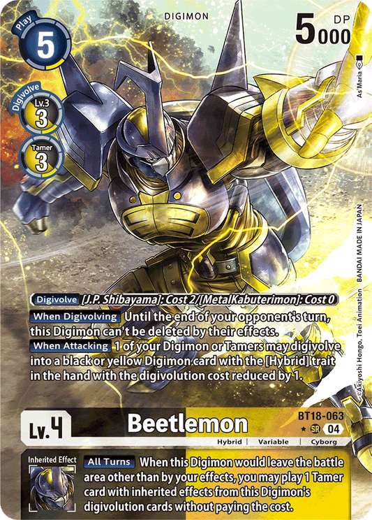 Beetlemon (Alternate Art) - Release Special Booster 2.0 - Super Rare - BT18-063 SR