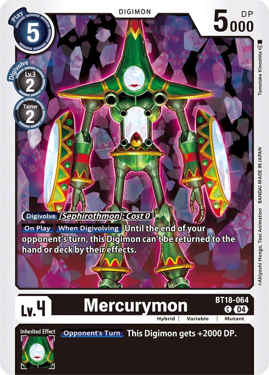 Mercurymon - Release Special Booster 2.0 - Common - BT18-064 C