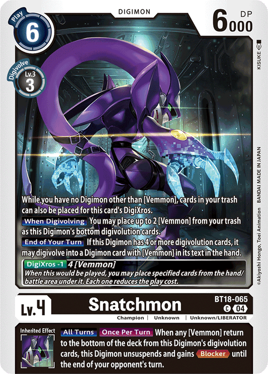 Snatchmon - Release Special Booster 2.0 - Common - BT18-065 C