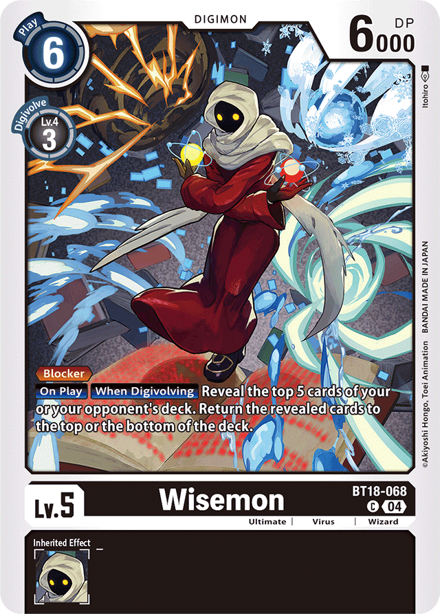 Wisemon - Release Special Booster 2.0 - Common - BT18-068 C