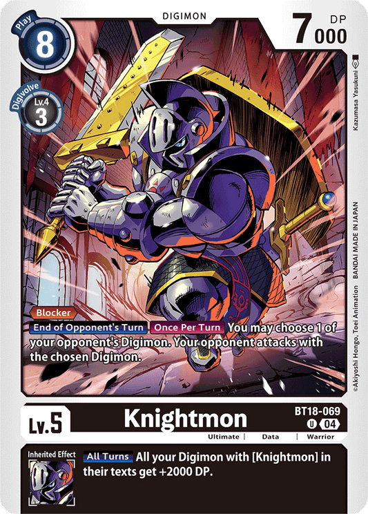 Knightmon - Release Special Booster 2.0 - Uncommon - BT18-069 U