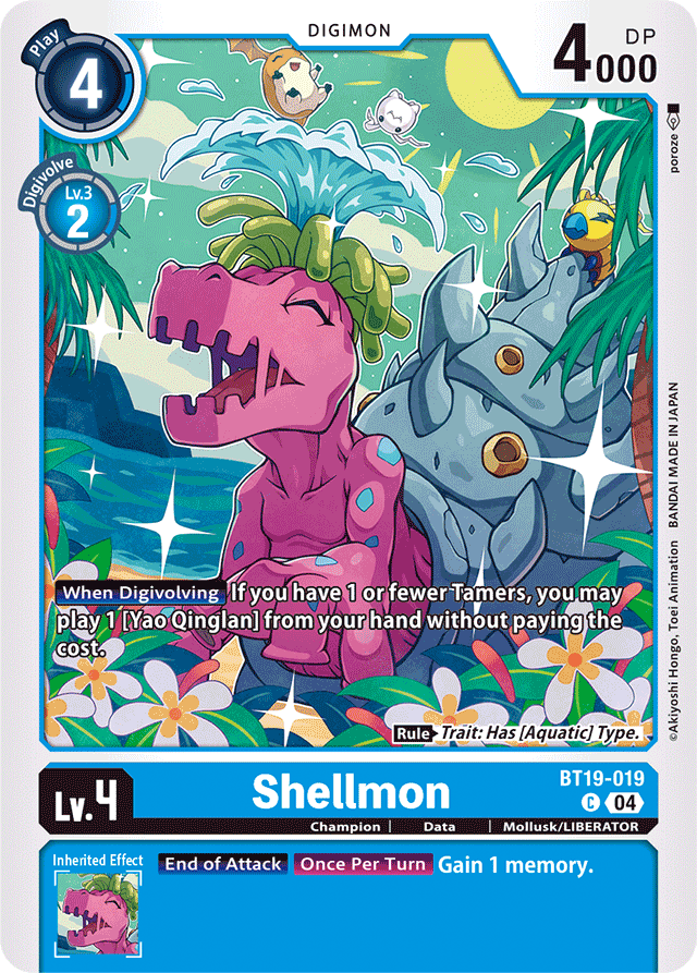 Shellmon - Release Special Booster 2.0 - Common - BT19-019 C