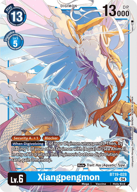 Xiangpengmon - Release Special Booster 2.0 - Uncommon - BT19-028 U