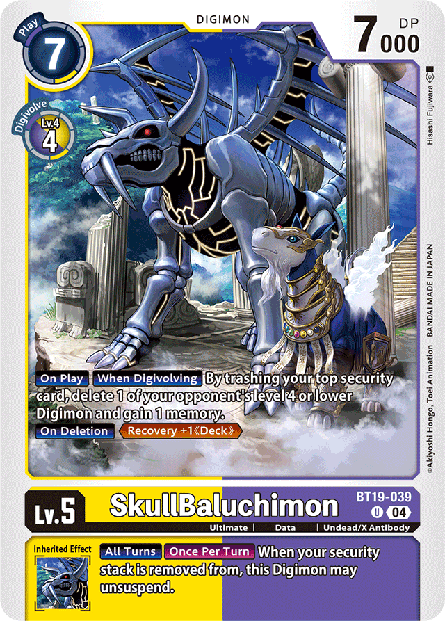 SkullBaluchimon - Release Special Booster 2.0 - Uncommon - BT19-039 U