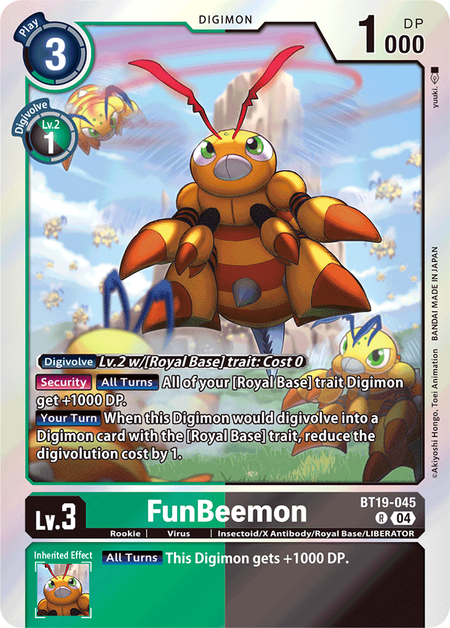 FunBeemon - BT19-045 - Release Special Booster 2.0 - Rare - BT19-045 R