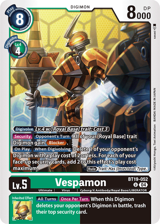 Vespamon - Release Special Booster 2.0 - Uncommon - BT19-052 U