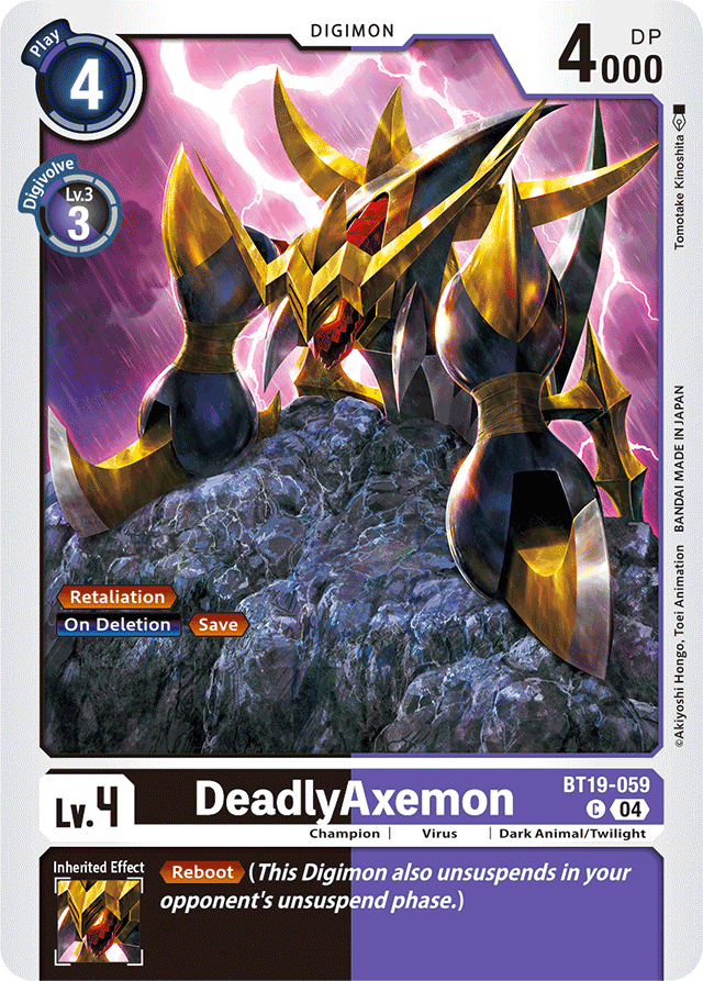 DeadlyAxemon - Release Special Booster 2.0 - Common - BT19-059 C