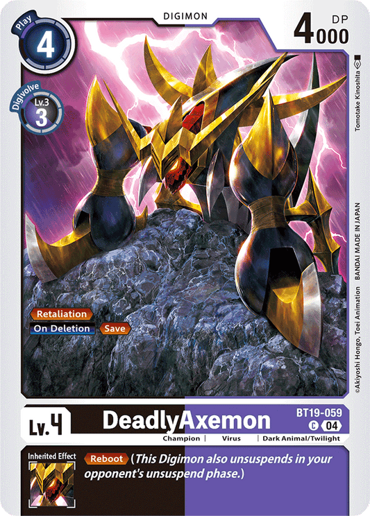 DeadlyAxemon - Release Special Booster 2.0 - Common - BT19-059 C