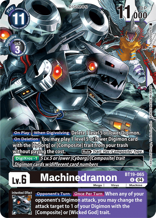 Machinedramon - BT19-065 - Release Special Booster 2.0 - Uncommon - BT19-065 U