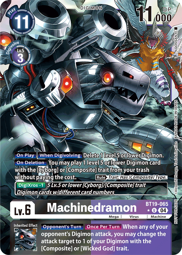 Machinedramon (Release Special Booster 2.0: Box Promotion Pack) - Release Special Booster 2.0 - Uncommon - BT19-065 U