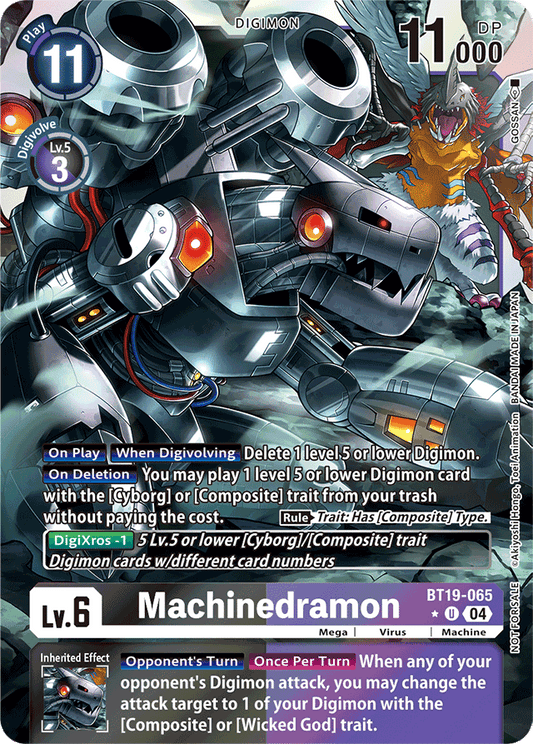 Machinedramon (Release Special Booster 2.0: Box Promotion Pack) - Release Special Booster 2.0 - Uncommon - BT19-065 U