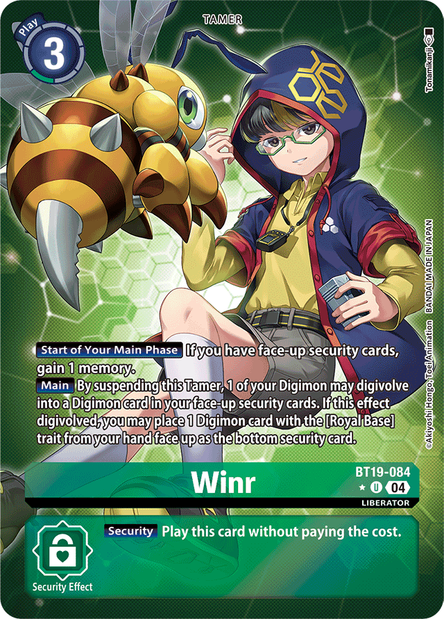 Winr (Alternate Art) - Release Special Booster 2.0 - Uncommon - BT19-084 U