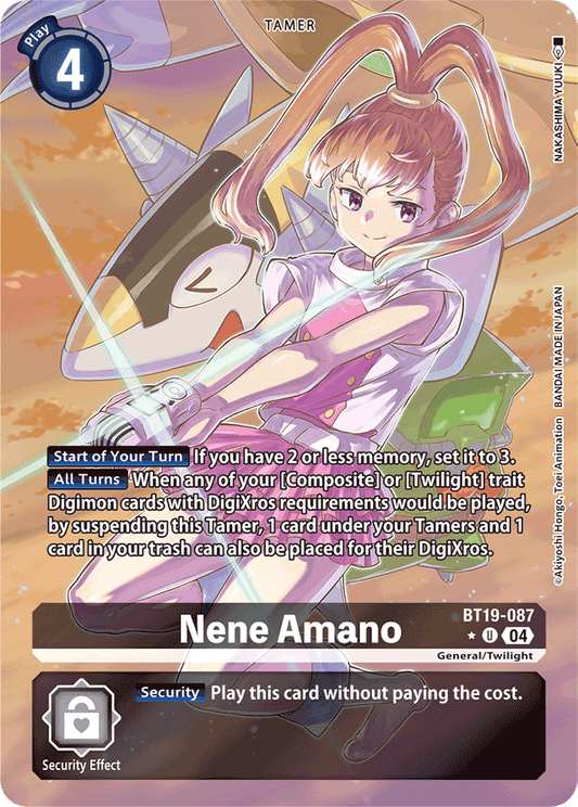 Nene Amano (Alternate Art) - Release Special Booster 2.0 - Uncommon - BT19-087 U