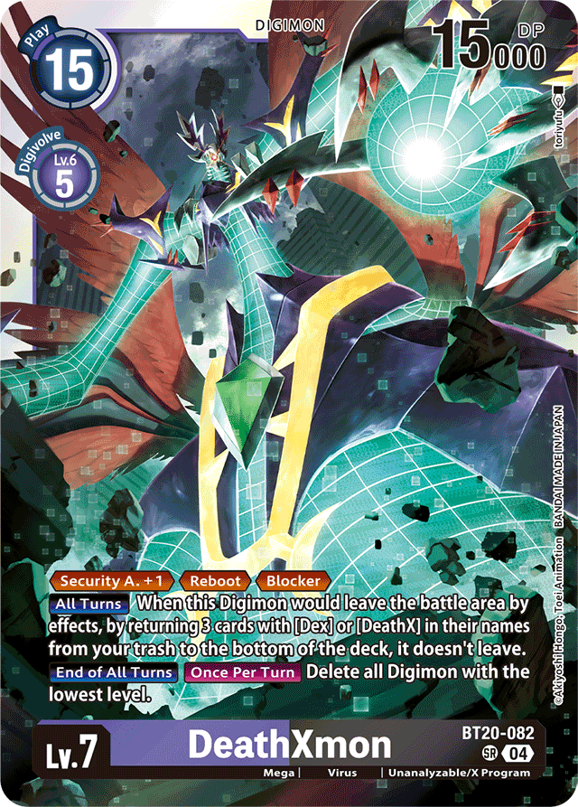DeathXmon - Release Special Booster 2.5 - Super Rare - BT20-082 SR